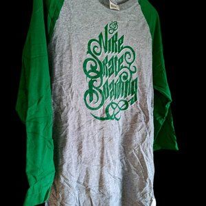 Nike Skateboarding 3 Quarter Sleeve T Shirt, Kick Ass Print, Rare!! Medium